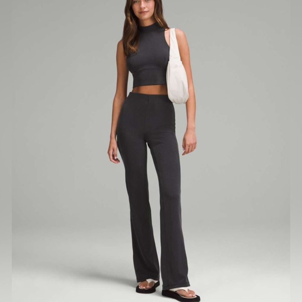 Lululemon Ribbed Softstreme Flared Pant